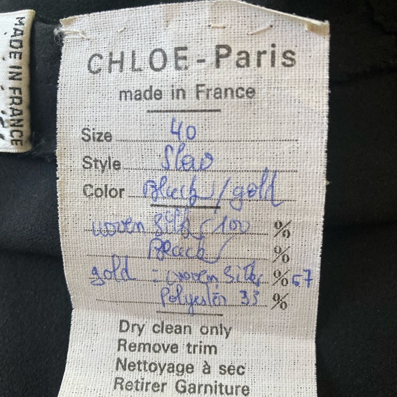 Rare Vintage 1981 Lagerfeld for Chloe 2 piece dress - Picture 11 of 17